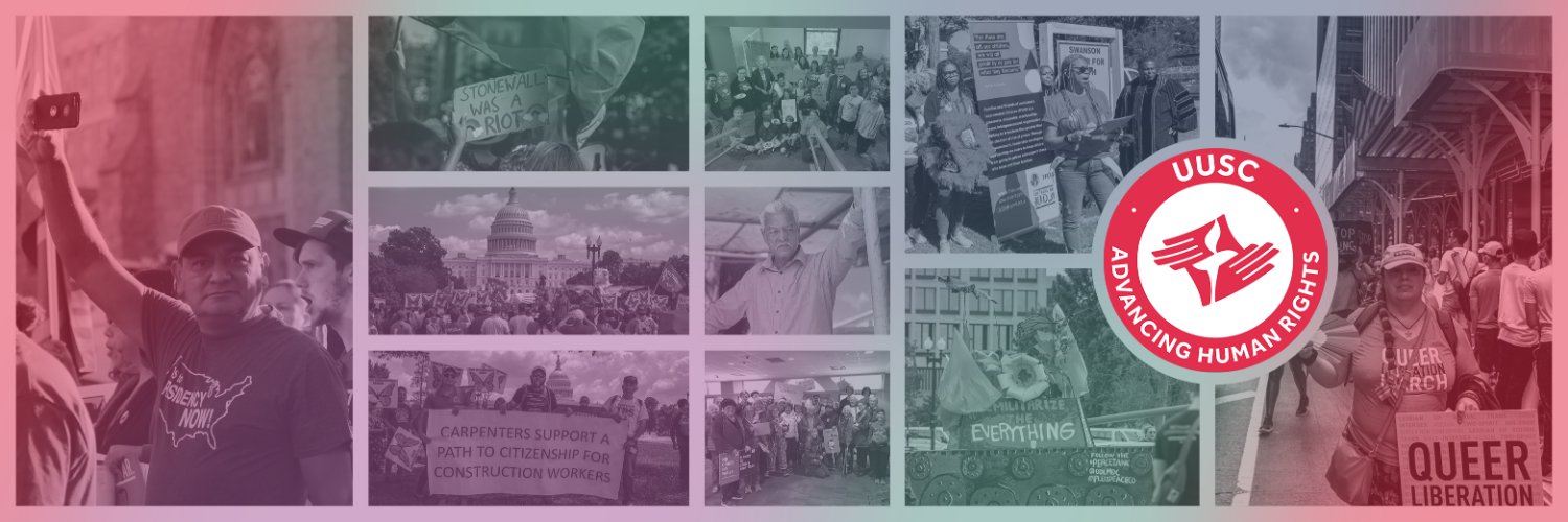 Unitarian Universalist Service Committee banner