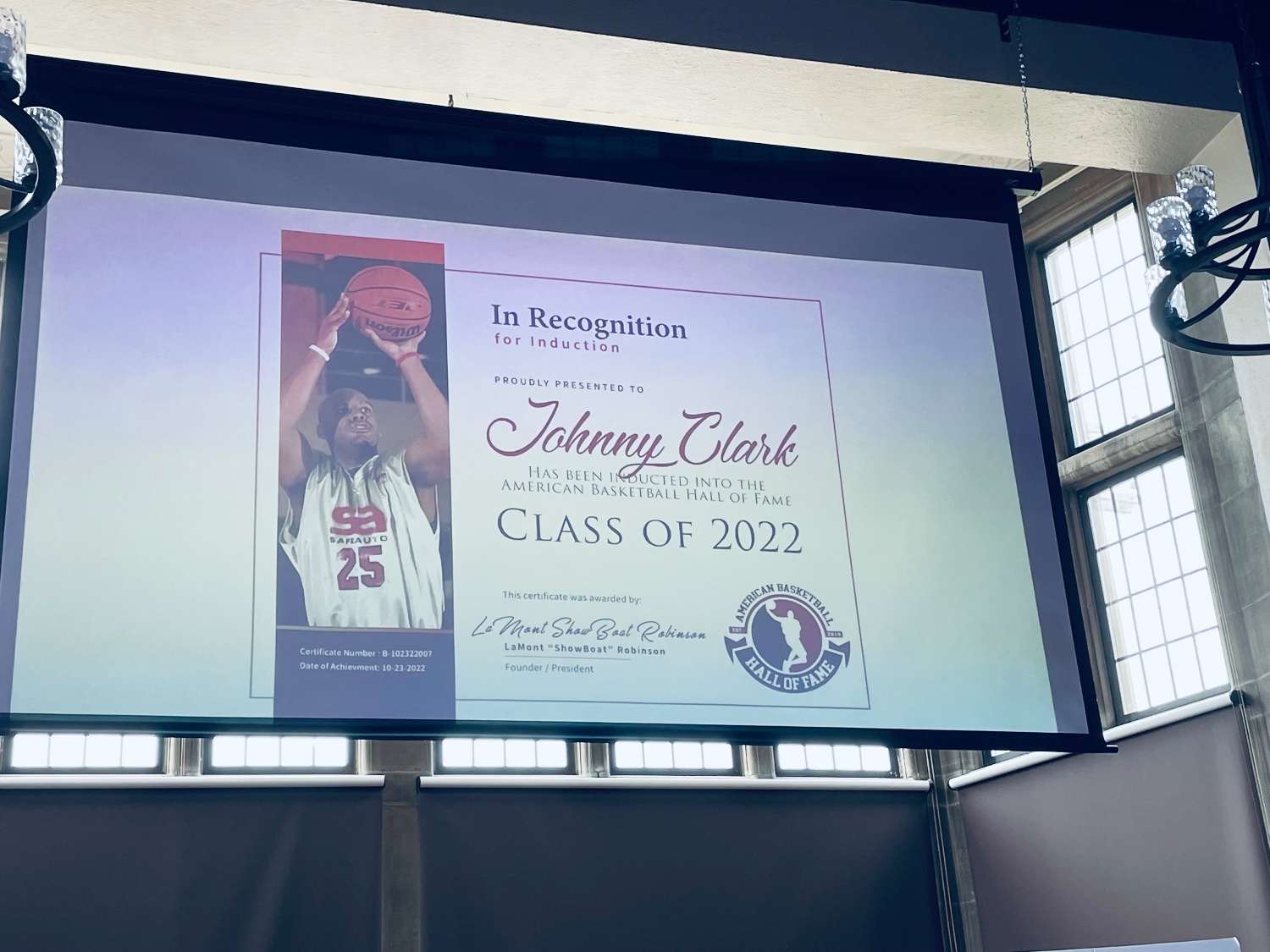 Johnny Clark *Jump25 banner