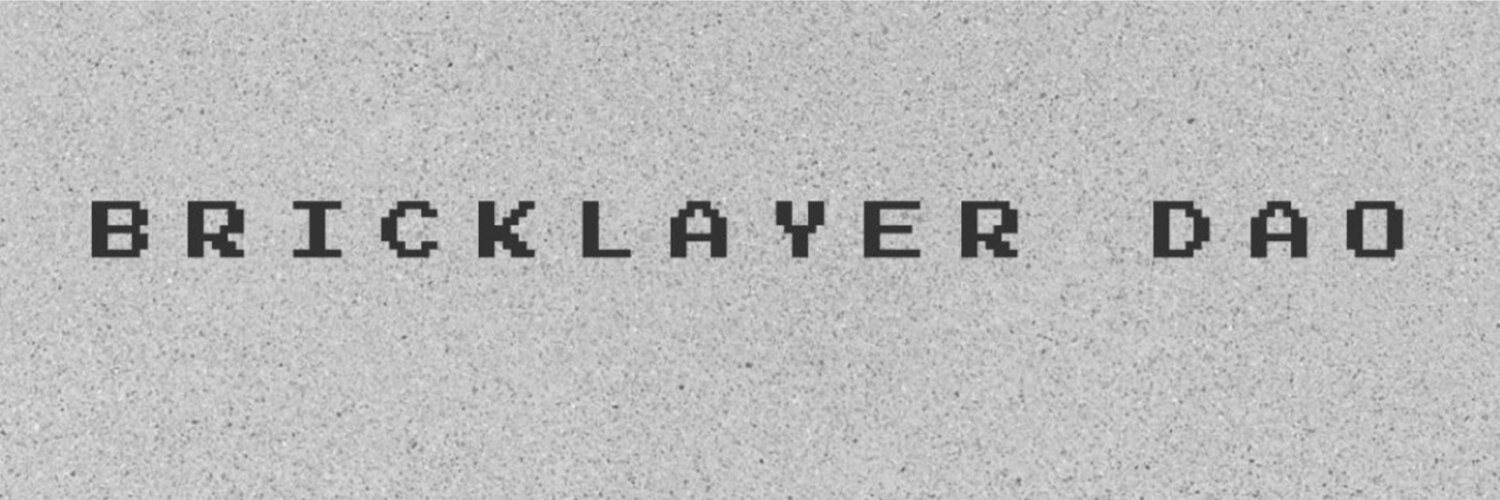 edbricklayerdao's profile banner image