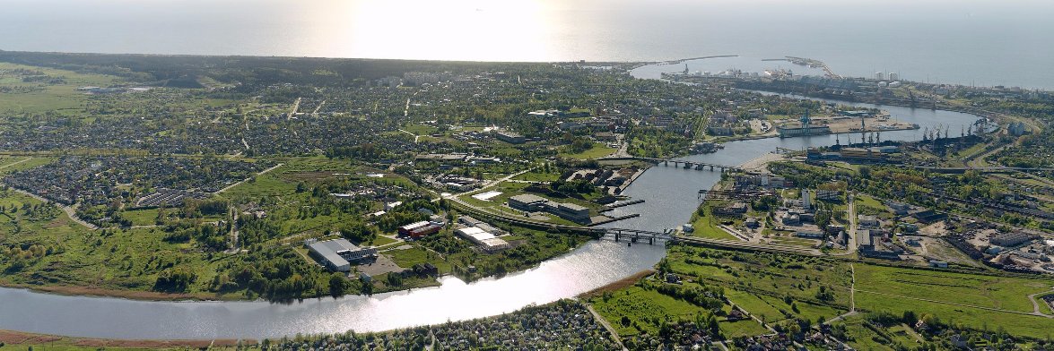 Ventspils brīvosta banner