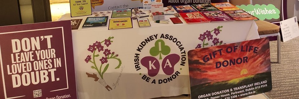 Irish Kidney Association banner