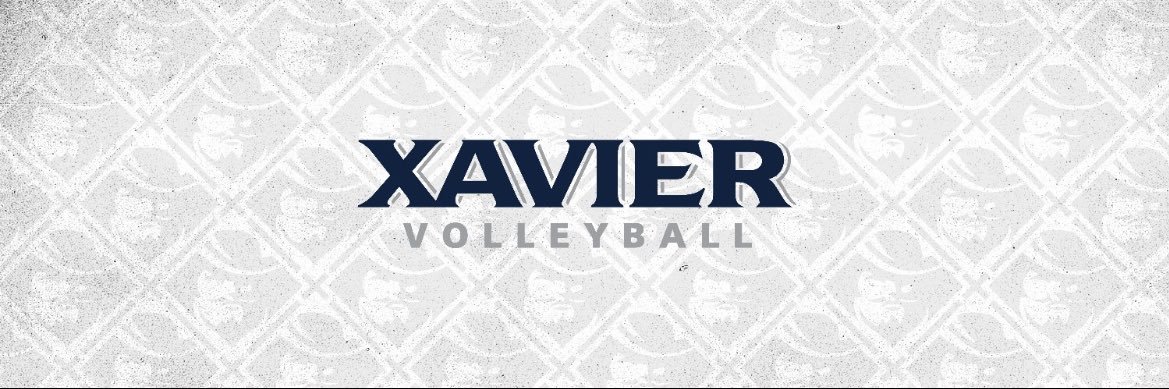 Xavier Volleyball's banner
