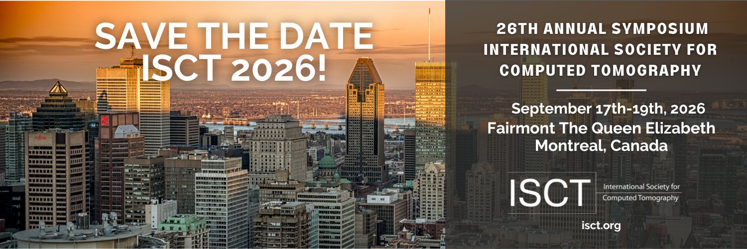 ISCT - International Society for CT banner