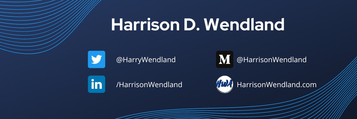 HarryWendland's profile banner image