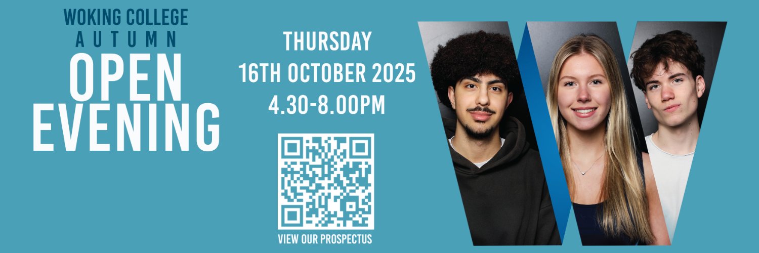 Woking College banner