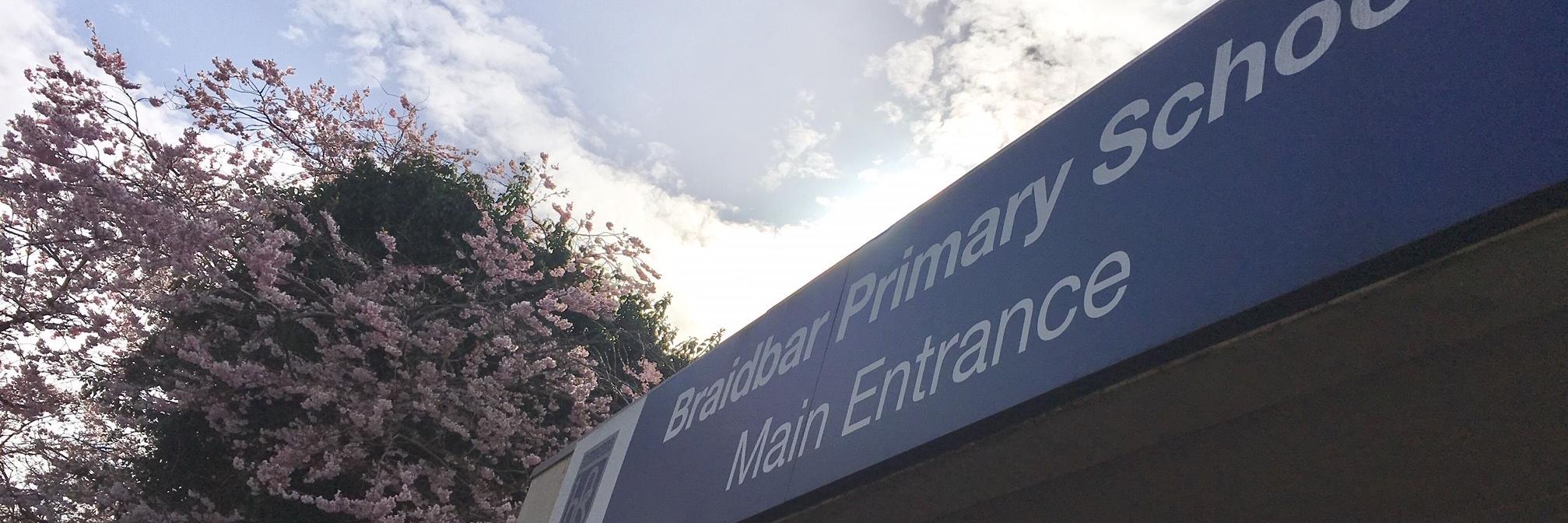 Braidbar Primary School & Nursery Class banner