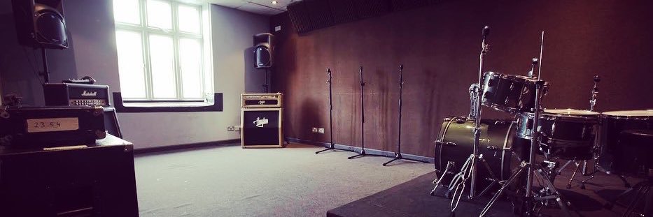 Panic Music Rehearsal Studios banner