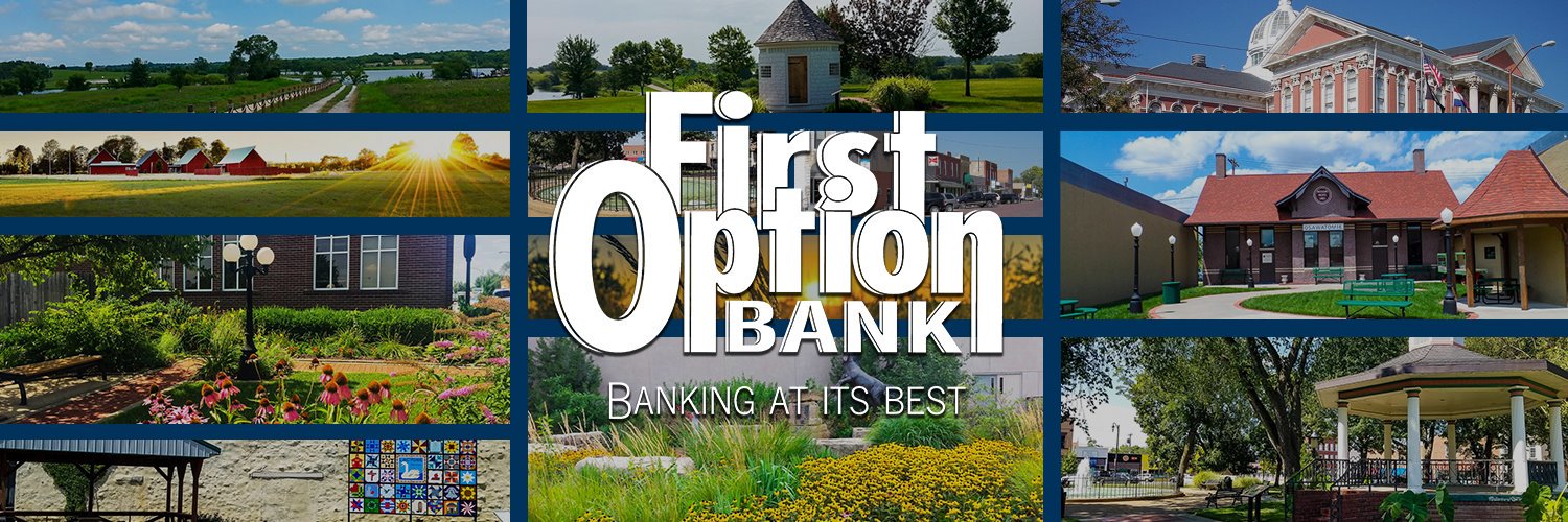 First Option Bank banner