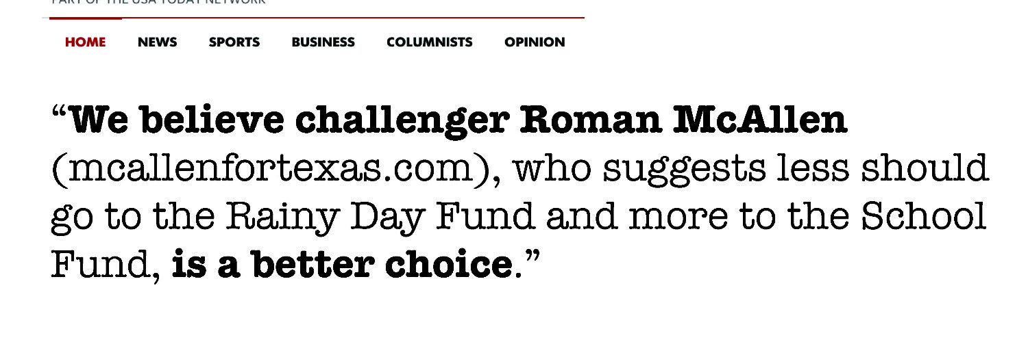 RomanMcAllen's profile banner image