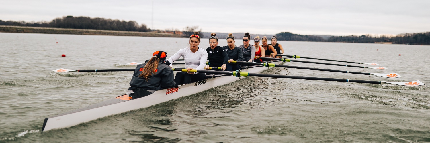 Clemson Rowing banner