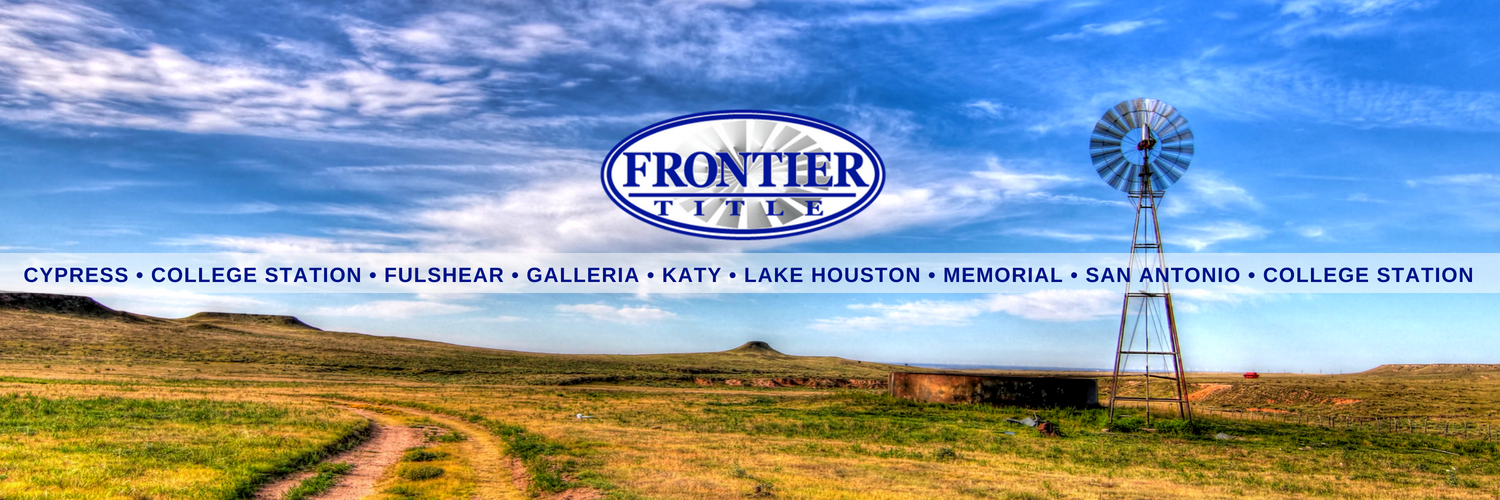 Frontier Title Company banner