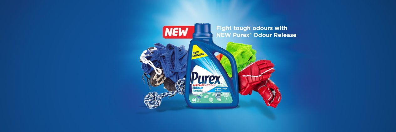 Purex Canada banner