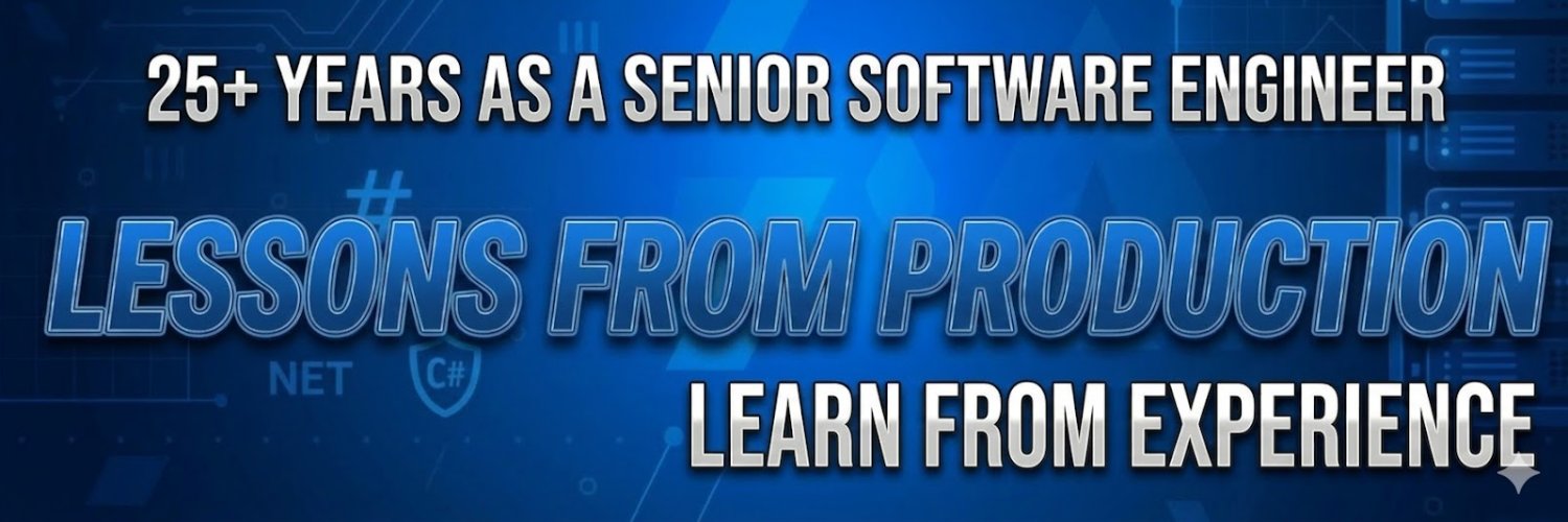 Lessons from Production banner