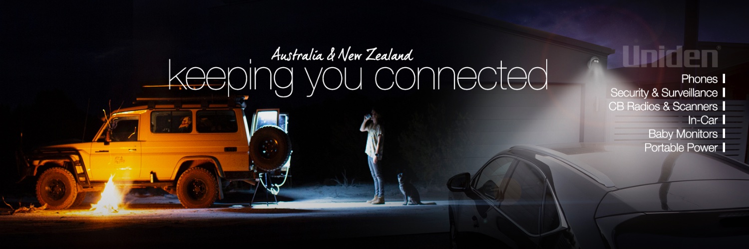 UnidenAustralia's profile banner image
