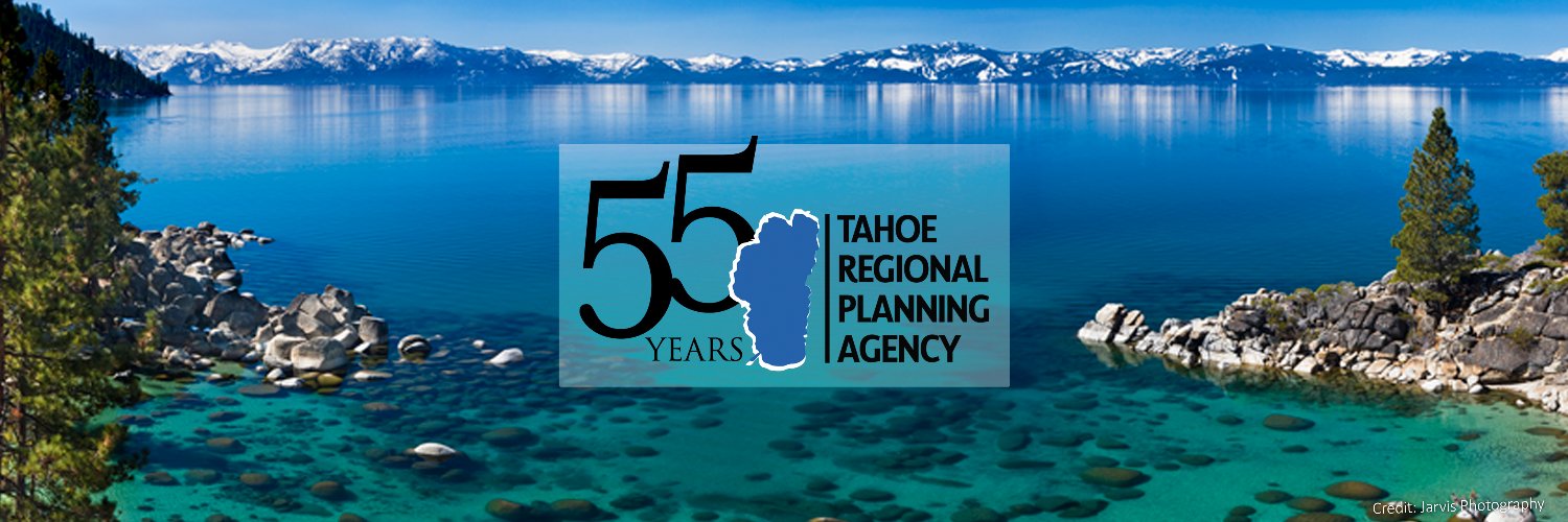 Tahoe Regional Planning Agency's banner