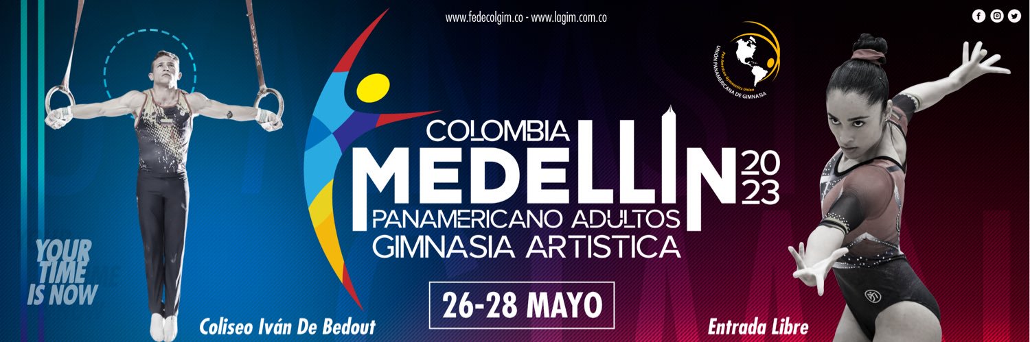 Federación Colombiana de Gimnasia banner