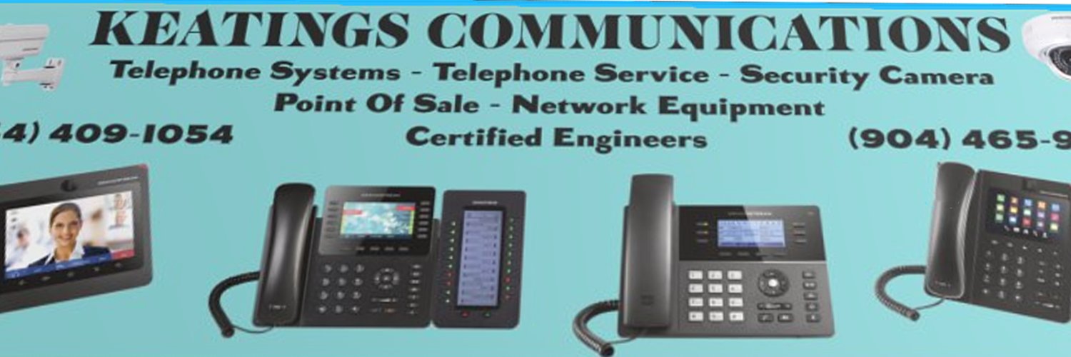 KEATINGS COMMUNICATIONS banner