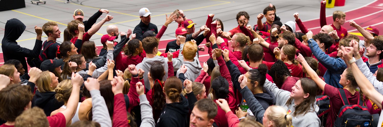 Iowa State Track & XC banner