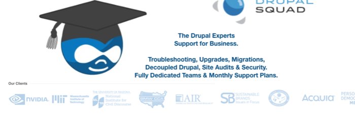 DrupalSquad's profile banner image