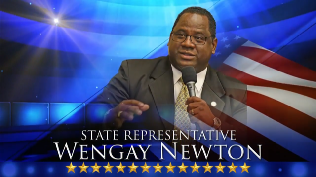 Representative Wengay M. Newton Sr. banner