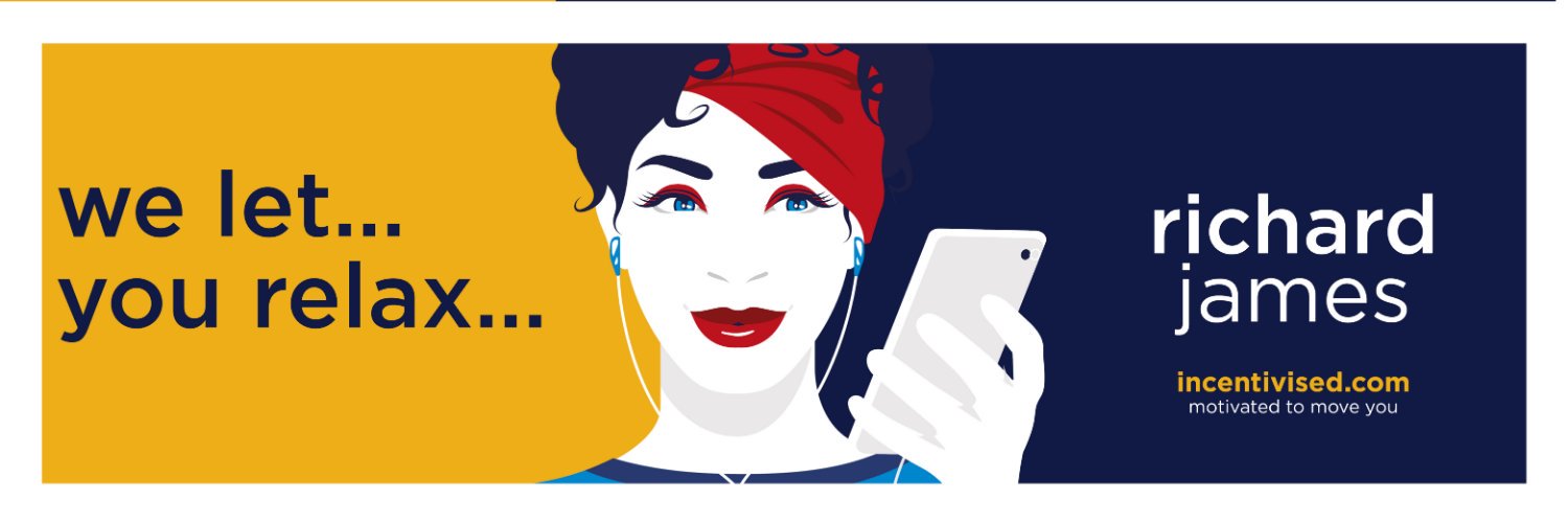 Richard James banner