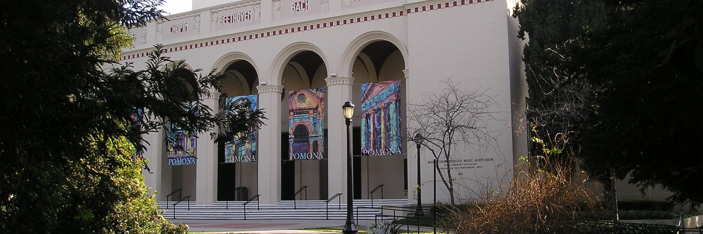 Bridges Auditorium banner