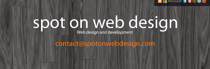 Spotonwebdesign's profile banner image