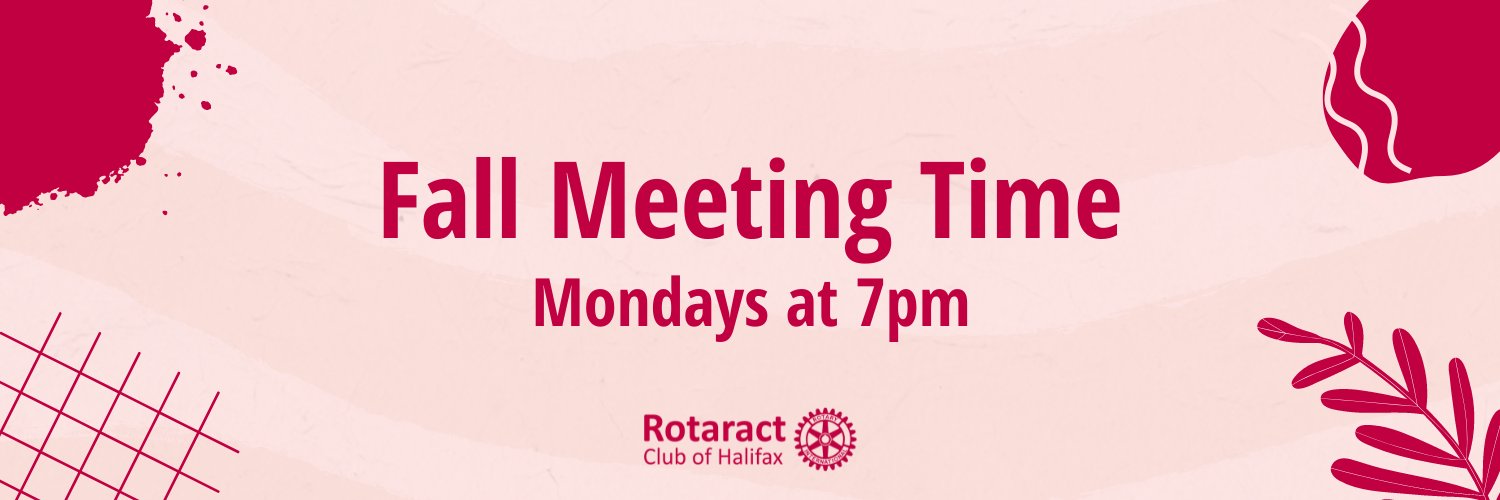 Rotaract Club of Halifax banner