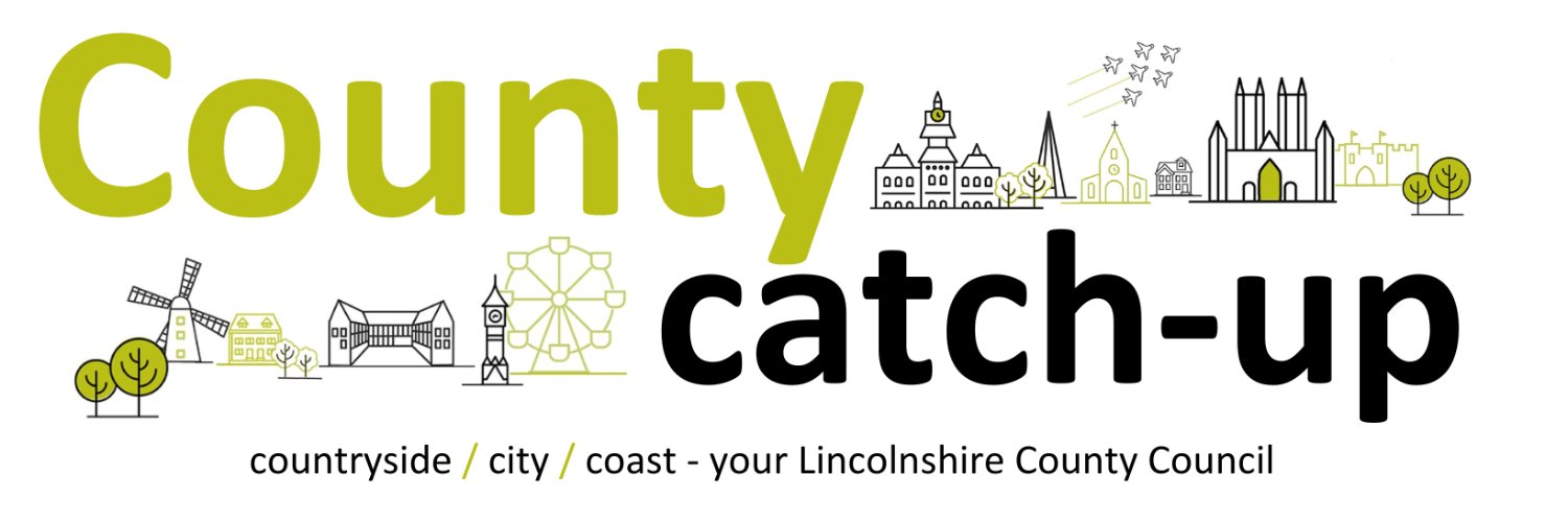 Lincolnshire County Council's banner