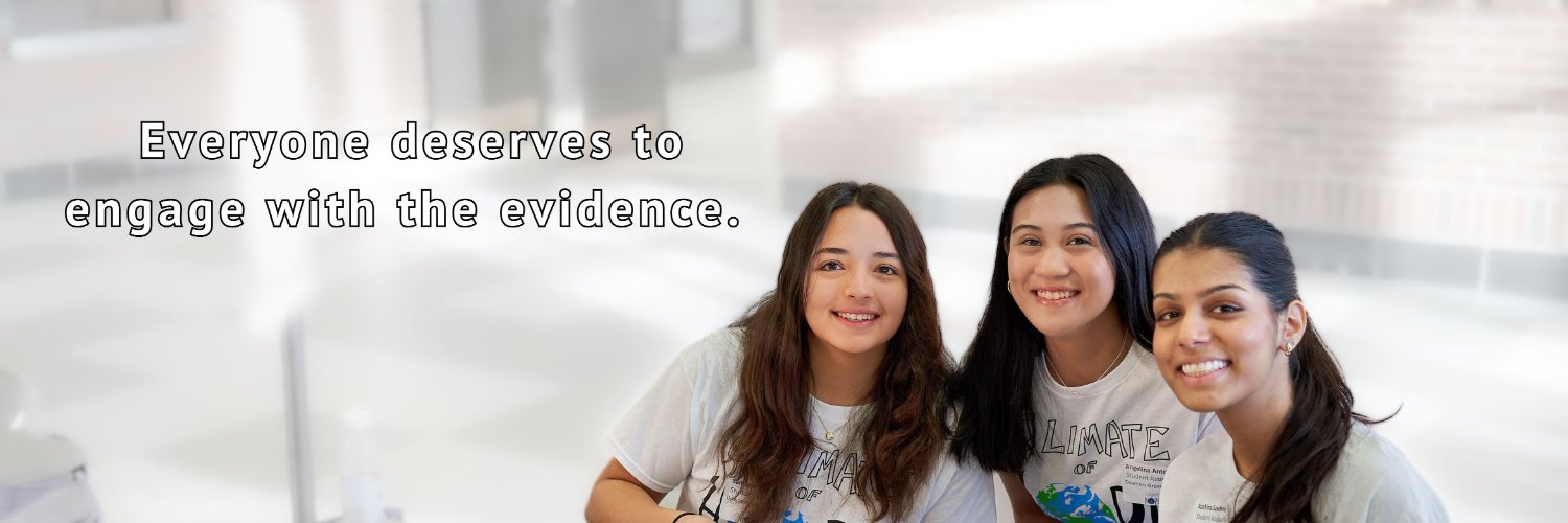 National Center for Science Education's banner