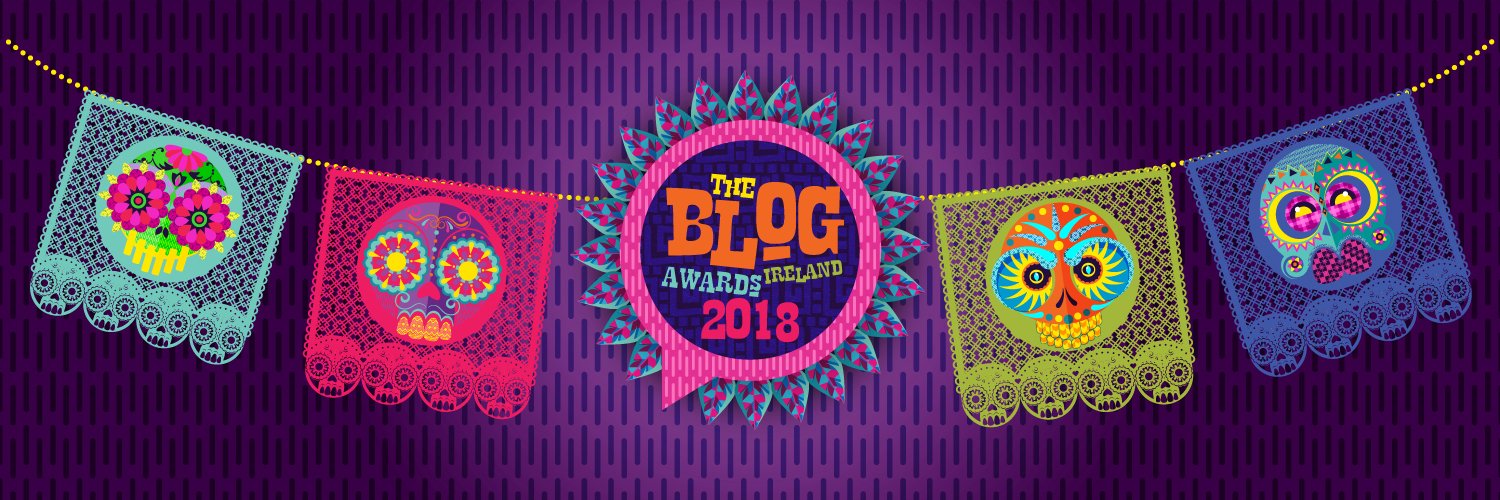 Blog Awards Ireland 2018 banner