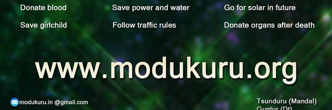 Modukuru In (@modukuruvillage) / Posts / X
