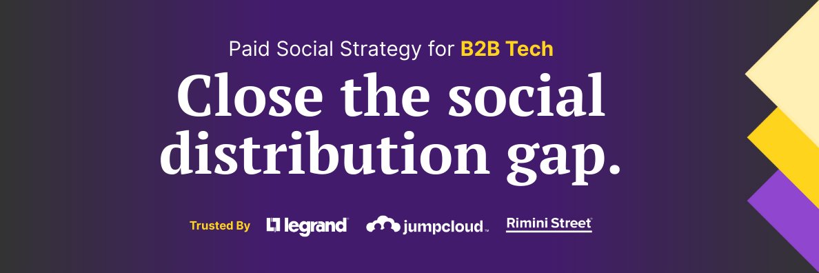 Tom Basgil | Social Media for B2B Tech banner