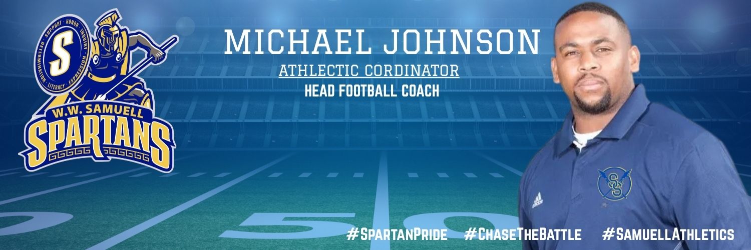 Michael Johnson's banner