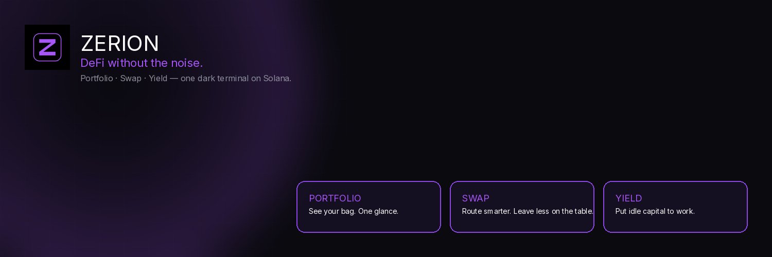 zerionspace's profile banner image