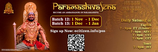 SriNithyananda Profile Banner