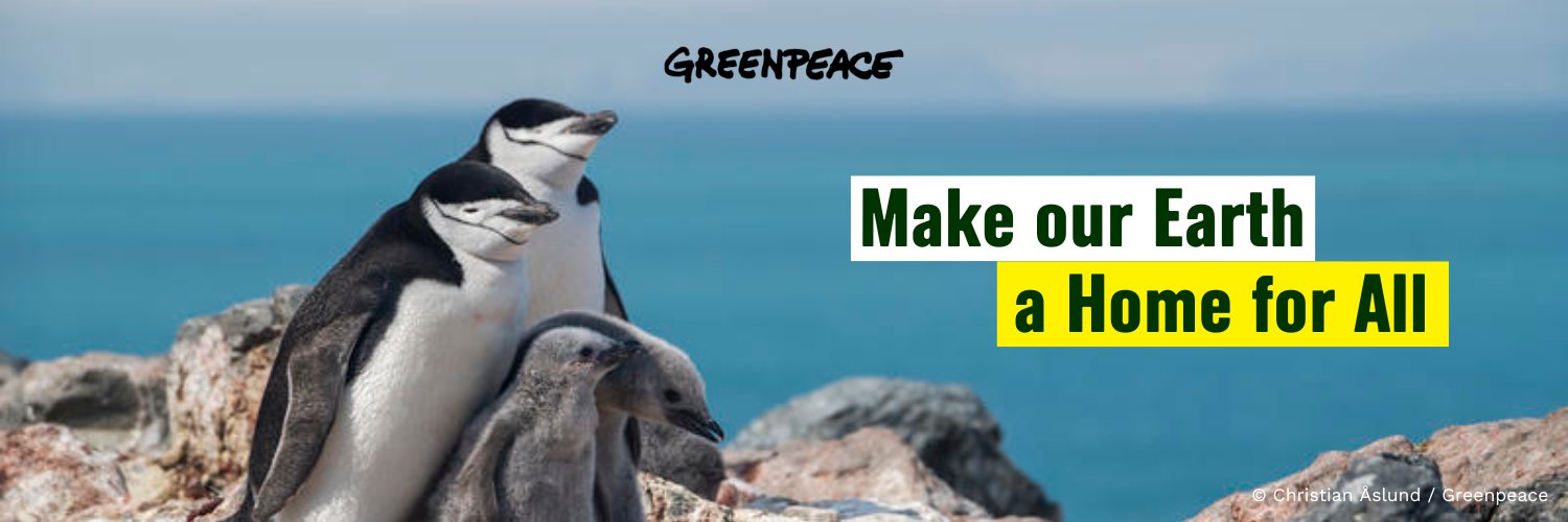 Greenpeace USA Profile Banner