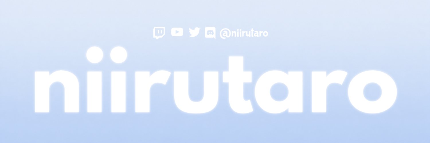 niirutaro's profile banner image