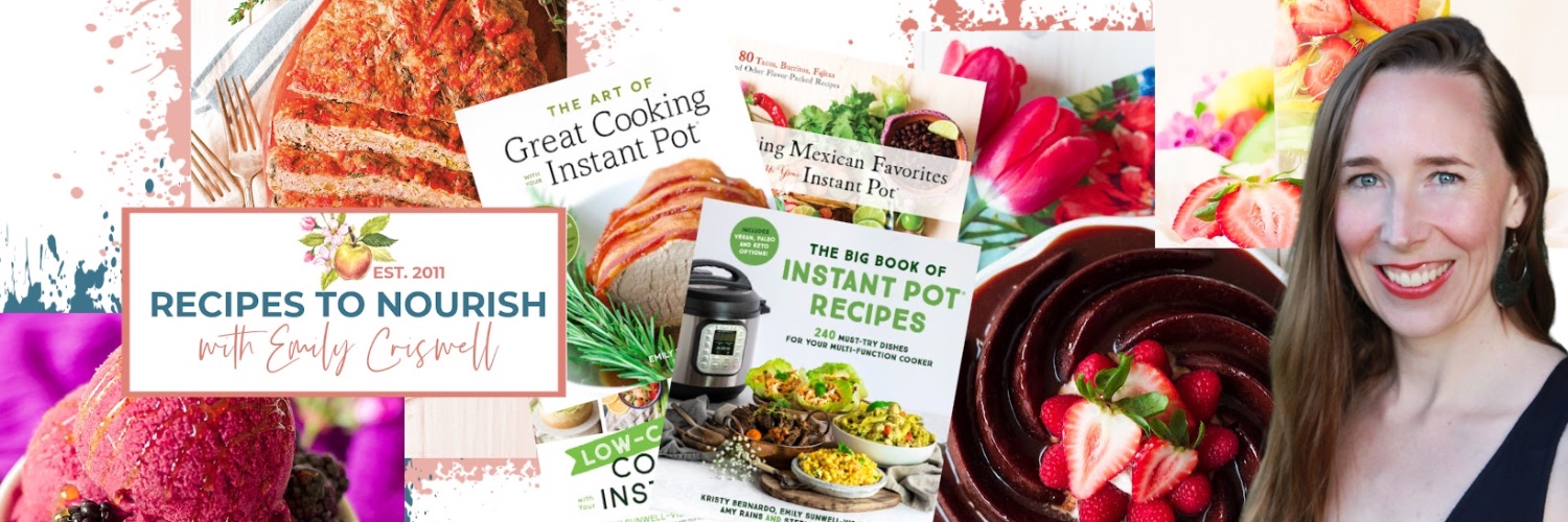 Recipes to Nourish banner
