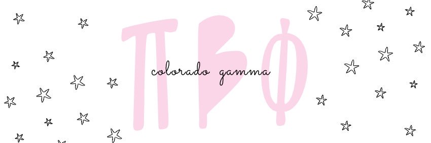 Pi Beta Phi banner