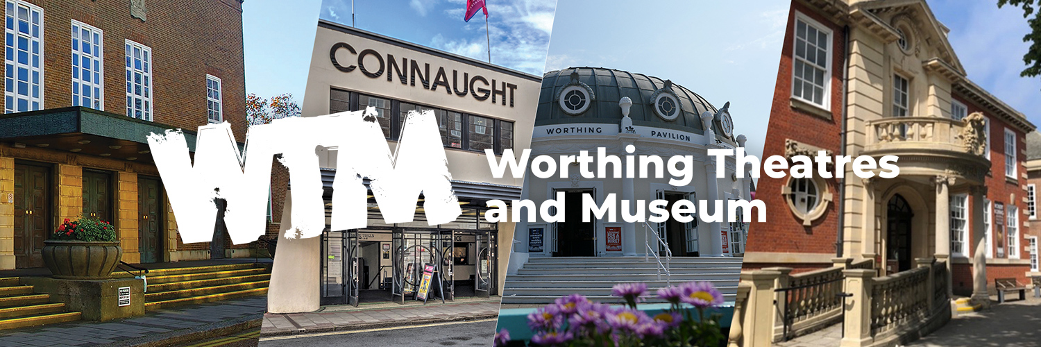 Worthing Theatres and Museum banner