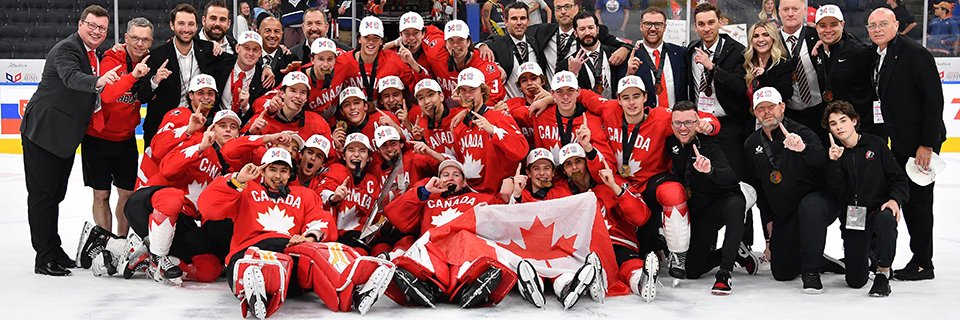 Hlinka Gretzky Cup banner