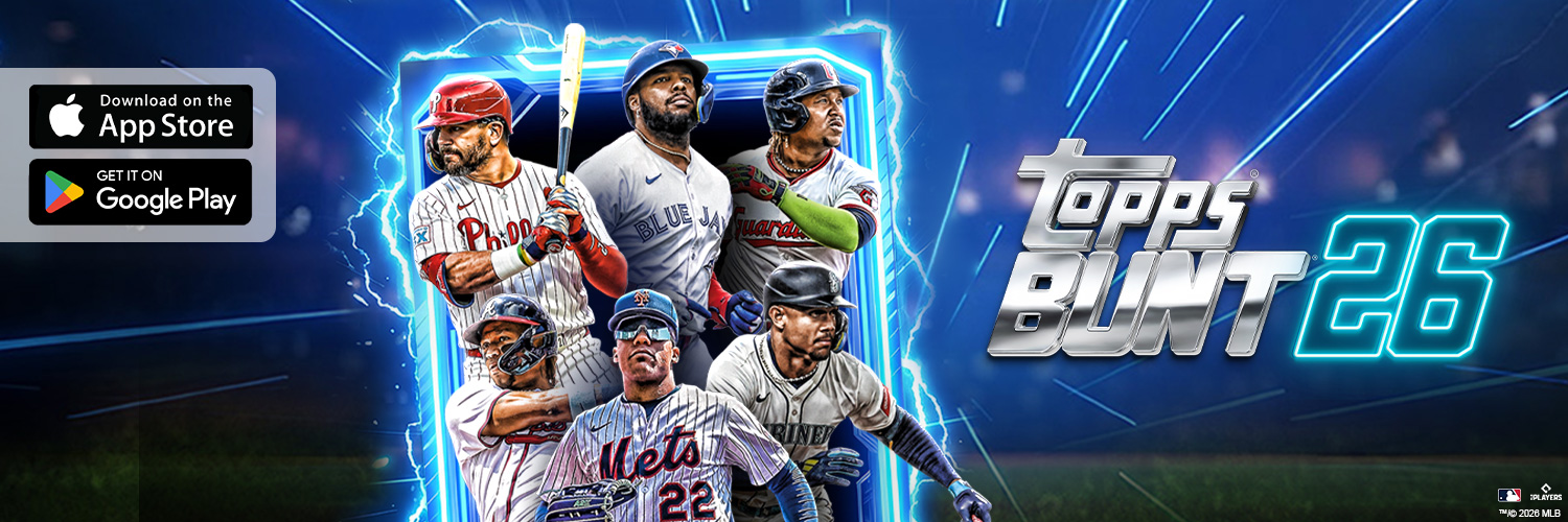 Topps® BUNT® banner