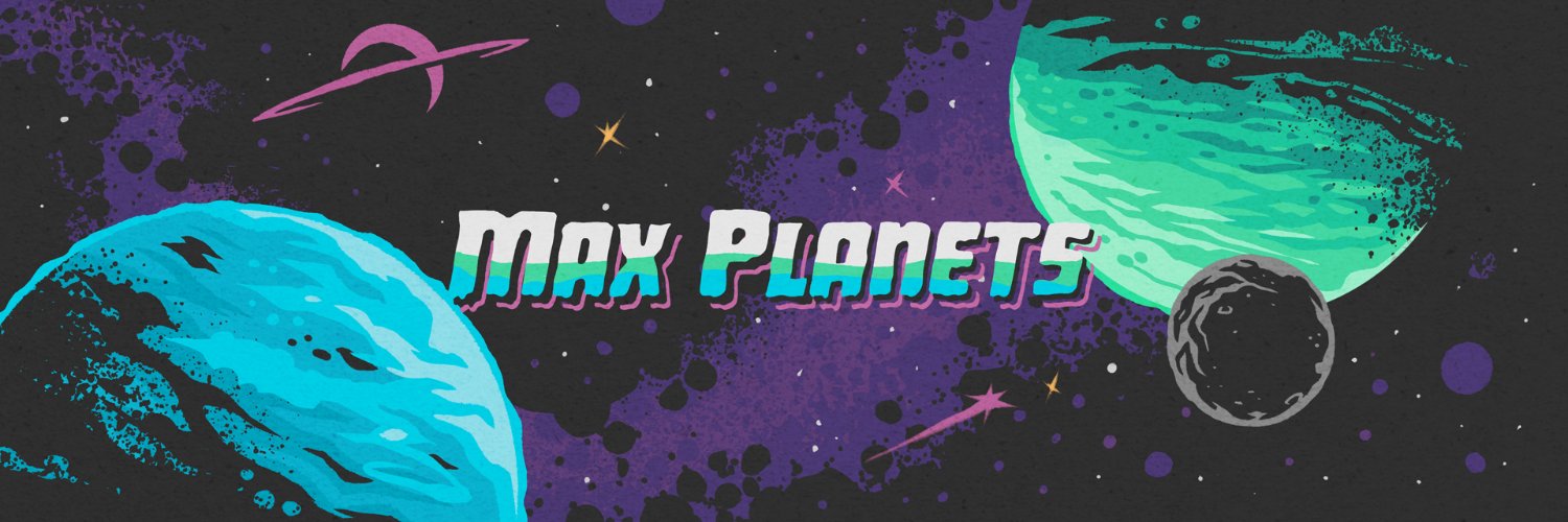 Max Planets banner
