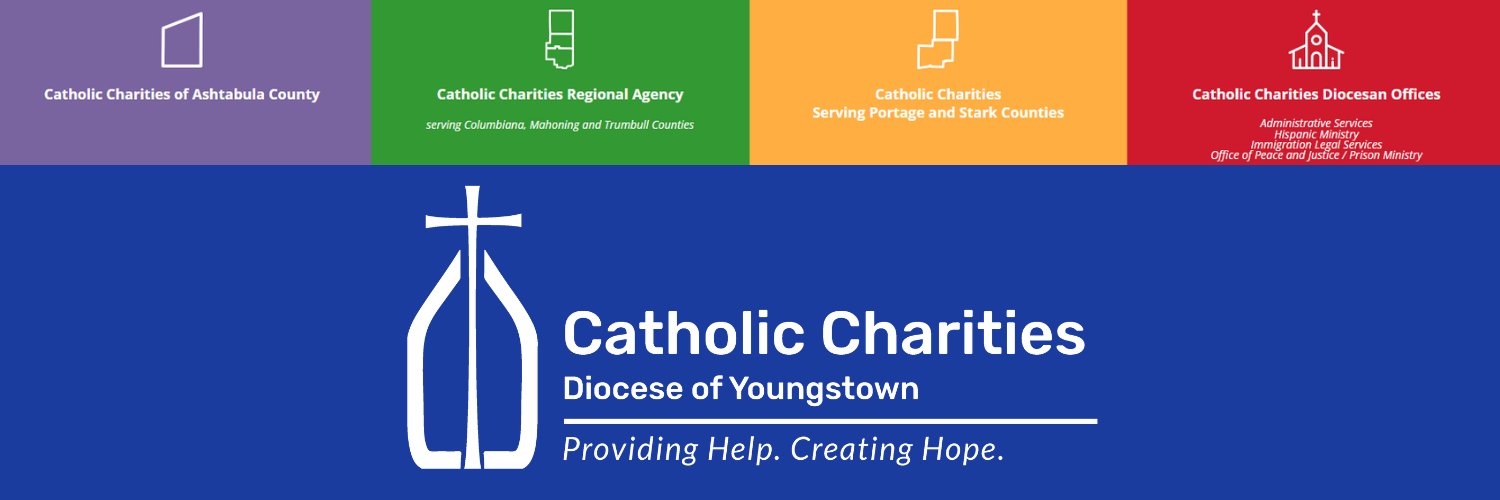 Catholic Charities, Diocese of Youngstown banner