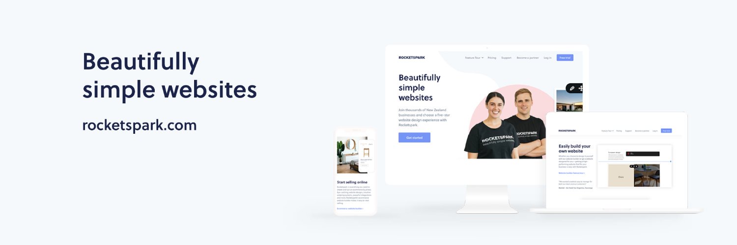 Rocketspark Websites banner