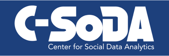 Penn State Center for Social Data Analytics banner