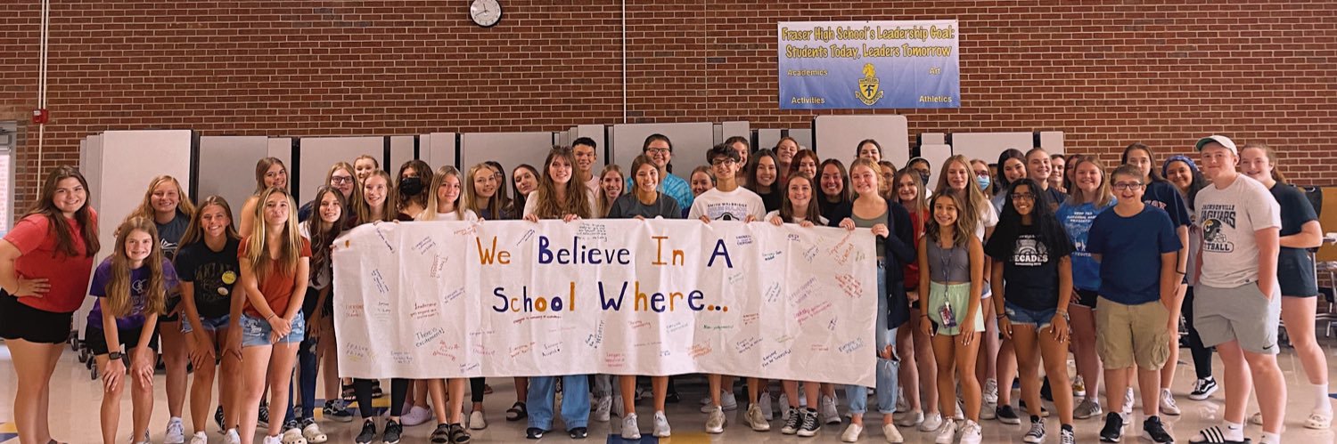 Fraser Student Council banner