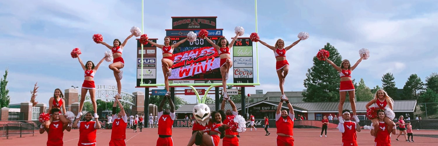 EWU Cheerleading banner