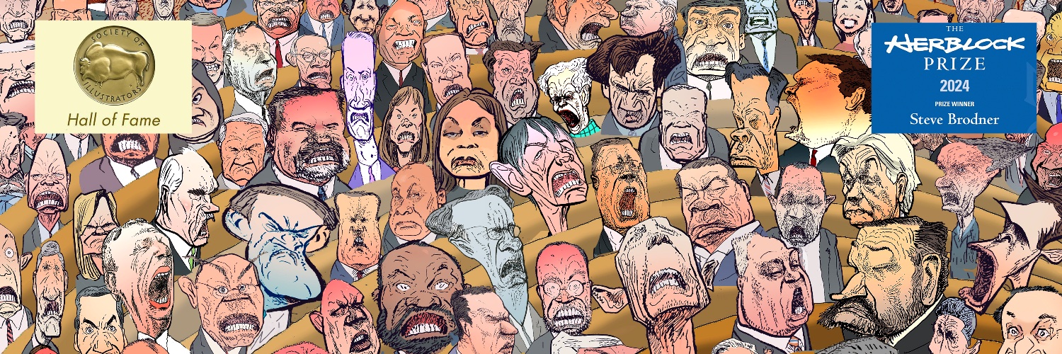 Steve Brodner banner